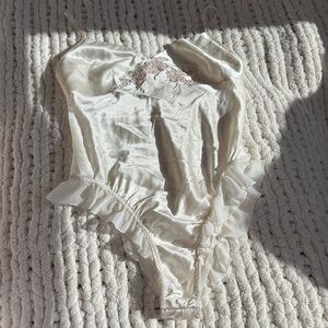 Secret Treasures Cream Satin Chemise